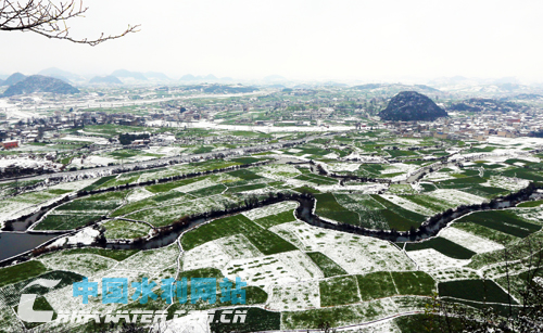 貴州安順西秀區(qū)大西橋鎮(zhèn)鮑家屯古水利工程的冬天:吳忠賢攝 (15)